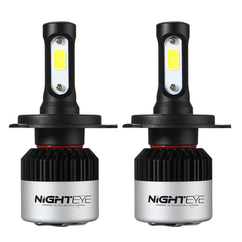 Nighteye/Novsight LED Car Headlights 100W 9000LM 6500K 2Pcs